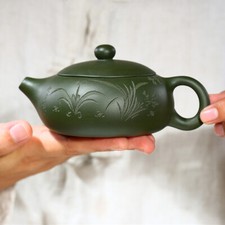 Teiera piatta Xishi marcata