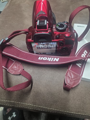 Nikon rosso d3100 dx - rosso, af-s
