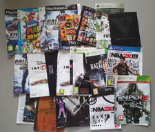 LOT DE NOTICES JAQUETTES