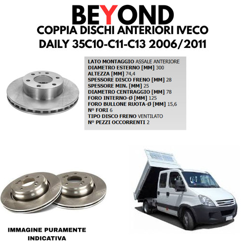 Coppia dischi anteriori - 2x,