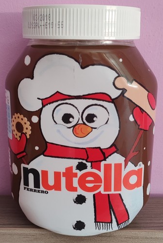 Barattolo nutella natale - natale, 2018