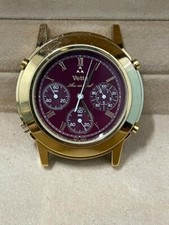 VETTA CRONO ALLARM SWISS MADE PLACCATO IN ORO PER RICAMBI NON FUNZIONANTE