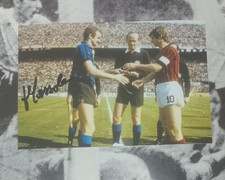 AUTOGRAFO Sandro Mazzola FOTO