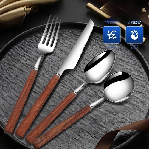 Set posate acciaio - set,