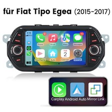 Android Radio Bluetooth Carplay GPS Navi FM RDS SWC per Fiat Tipo Egea 2015-2021