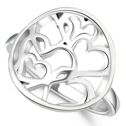 Anello cuore fascia - anello, a
