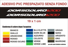 Adesivi Aprilia Dorsoduro 1200 stickers kit 2 pezzi moto superbike decals motard