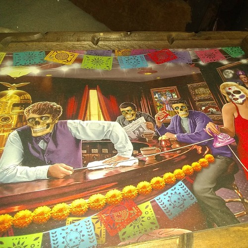 Dia muertos scena - dia,