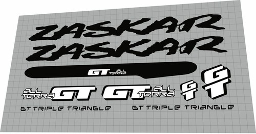 Set decalcomanie zaskar - set,
