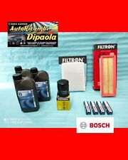 KIT TAGLIANDO + 4 CANDELE FIAT IDEA LANCIA MUSA Y BENZINA / NATURAL POWER GPL
