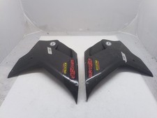 Ducati 848 1098 1198 carene fiancate destra e sinistra in carbonio leggeri gr...