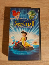 VHS LA SIRENETTA II RITORNO AGLI ABISSI