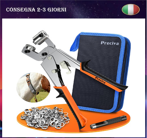 Metal eyelet pliers kit - kit, with