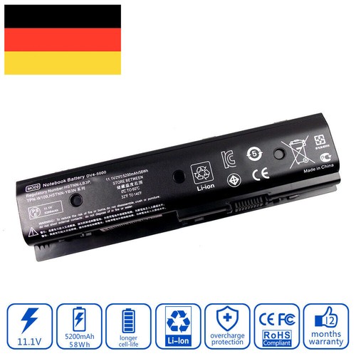 Batteria per envy - hp,