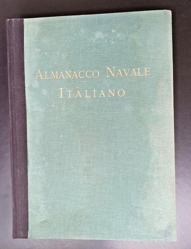 Almanacco navale italiano 1938