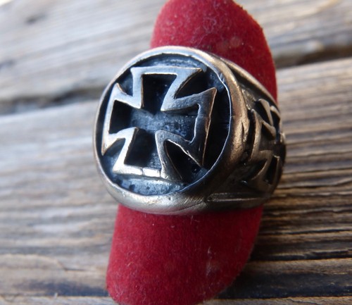 Anello croce malta in - croce,