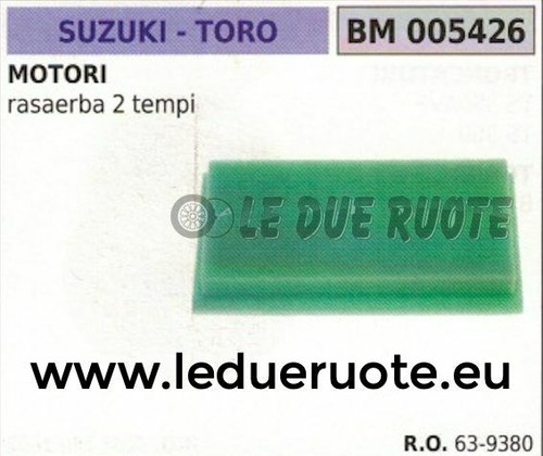 9380 spugna filtro aria - 63-9380,