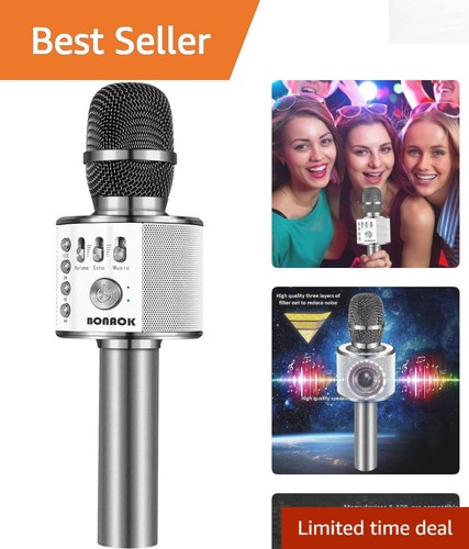 Microfono karaoke portatile - microfono,