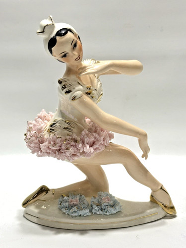 Ballerina porcellana mcm anni - ballerina,
