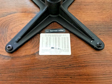 Poltrona ottomana MCM Herman Miller Eames vintage 671 palissandro