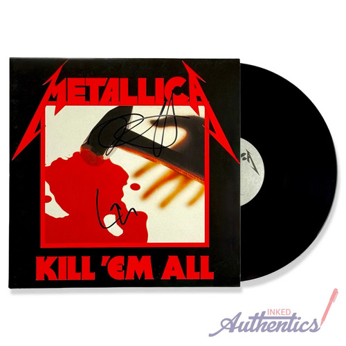 Metallica firmato autografato - firmato,
