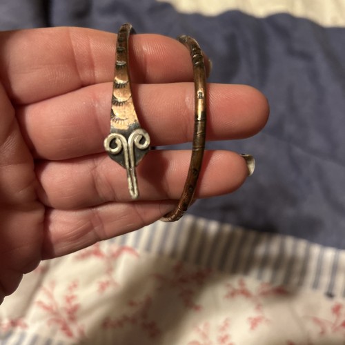 Bracciale vintage rame - rame, fuso