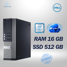 PC DESKTOP DELL 7020 SFF INTEL I7 RAM 16GB SSD 512GB WIN 11 PRO RICONDIZIONATO