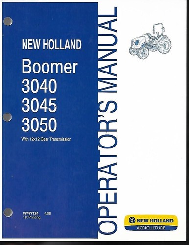 Manuale operatore trattore - manuale,