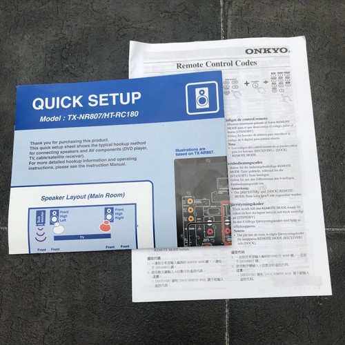 Onkyo ricevitore nr807 - ricevitore, tx-nr807