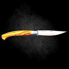 Pattada Sarda - Coltelleria L'Arburesa -  Manico In Legno Di Ulivo lama 11 cm