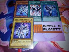 LOTTO 4 CARTE EROE ELEMENTALE