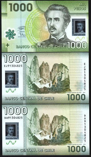 Cile 1000 pesos 2019 - cile,
