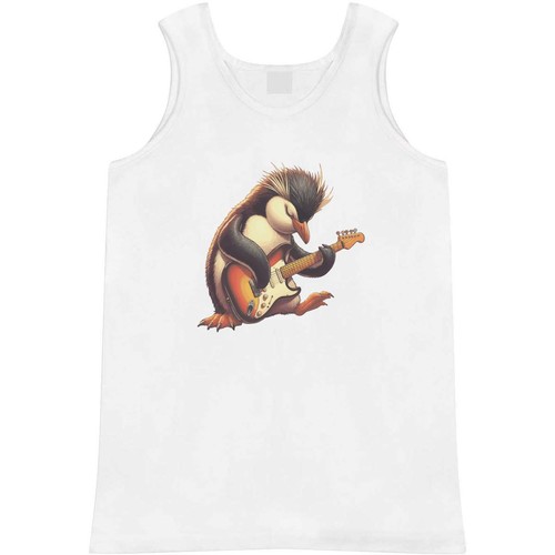 Rockhopper penguin guitarist - penguin, guitarist'