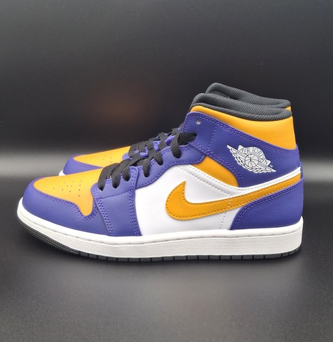 Nike air jordan mid lakers - jordan, 1