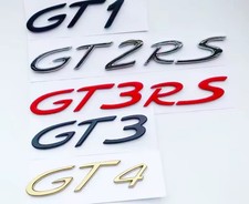 Logo scritta PORSCHE GT3 RS