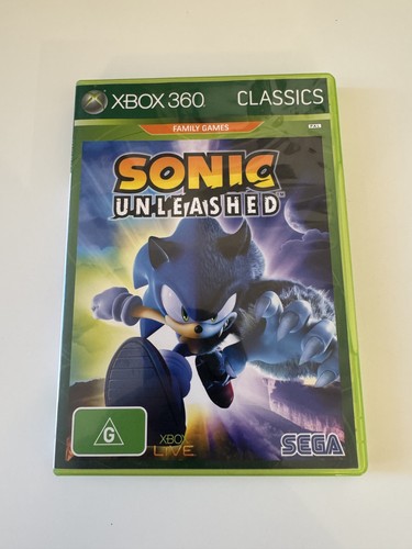 Sonic unleashed xbox 360 - sonic,