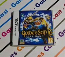 NINTENDO DS GOLDEN SUN DARK DAWN PAL UK COMPLETO COME NUOVO 