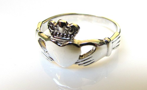 Anello claddagh celtico - anello,
