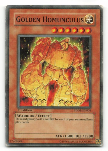 Golden homunculus sdde en004 - homunculus, (sdde-en004