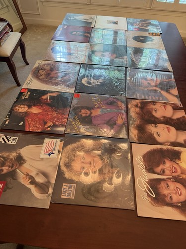 Lot vintage vinyls - 18,