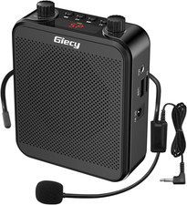 Amplificatore Vocale Portatile Blutooth Altoparlante (30 W) Con Batteria Al Liti