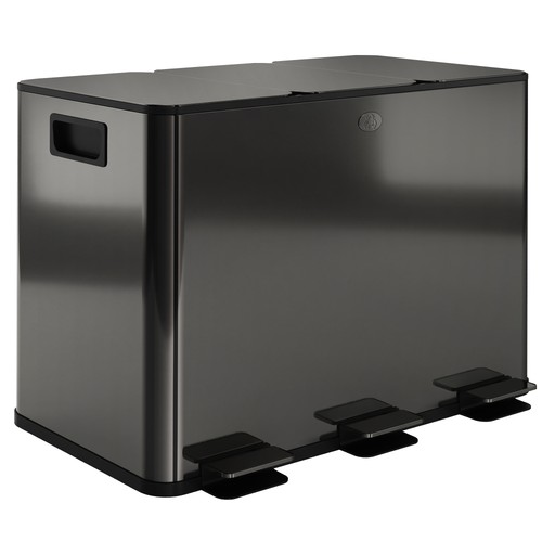 Homcom 15l triple kitchen - x,