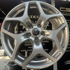 KIT N4 CERCHIO IN LEGA ORIGINALI  ALFA ROMEO GIULIA DA 18 156131448 CON TPMS