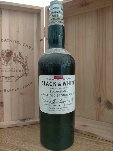 Whisky black white 1950 - whisky,
