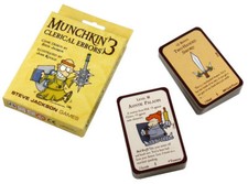 Munchkin 3: Errori Clericali Gioco di Carte Espansione Steve Jackson Games SJG 1416