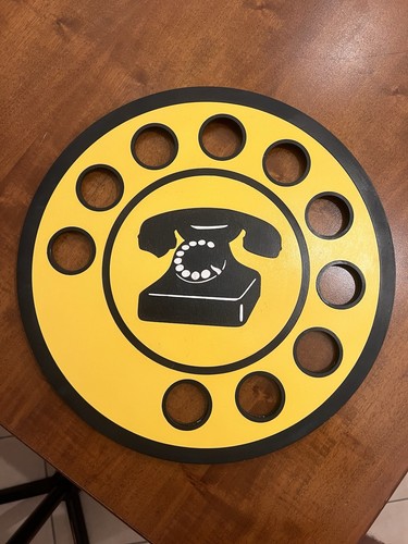 Insegna telefonica vintage