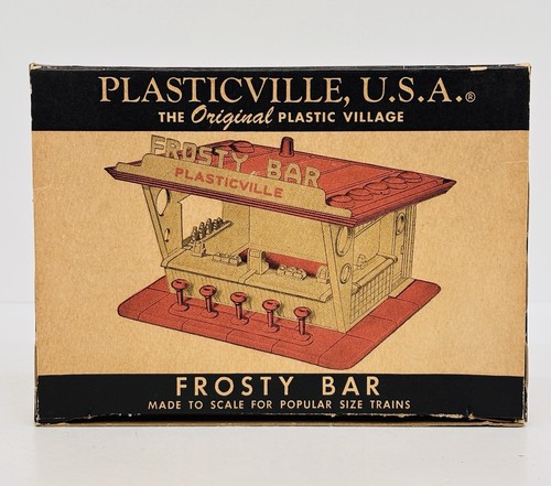 Plasticville frosty bar - plasticville,
