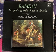 Rameau Suites pour clavecin CHRISTIE 2 lp’s box cembalo Harmonia mundi France