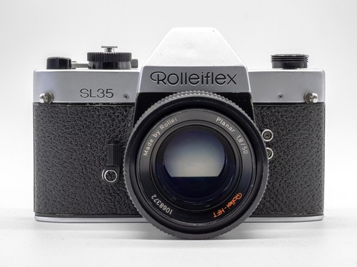 Rolleiflex sl35 silver - rolleiflex,