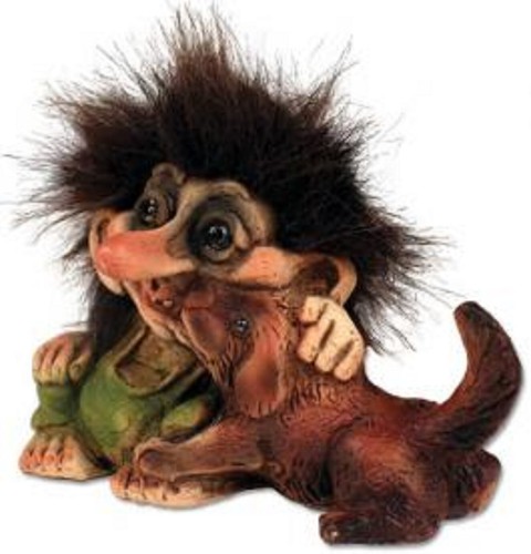 Nyform troll con personaggio - con,